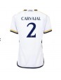 Real Madrid Daniel Carvajal #2 Kotipaita Naisten 2023-24 Lyhythihainen